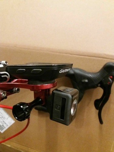 Bontrager flare front gopro - front, tt