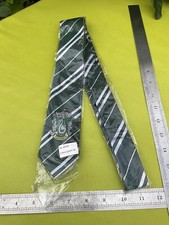 HARRY POTTER Green Slytherin HOUSE TIE Unisex FANCY DRESS TEACHERS Gift BNIP New