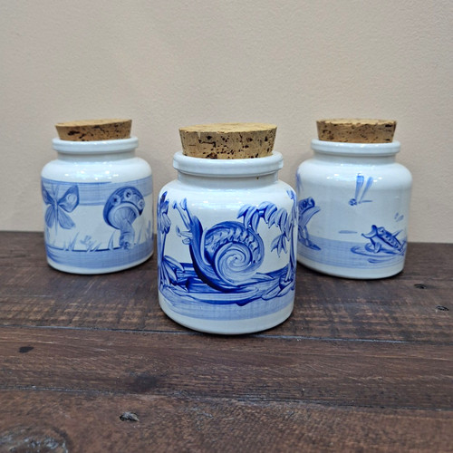 Set blue white - of,