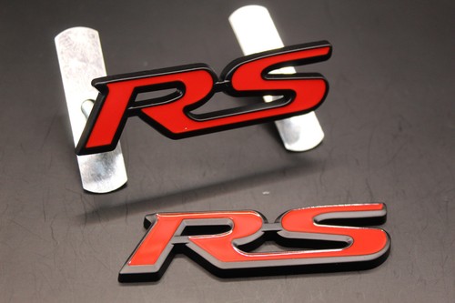 Red black front grille - red,