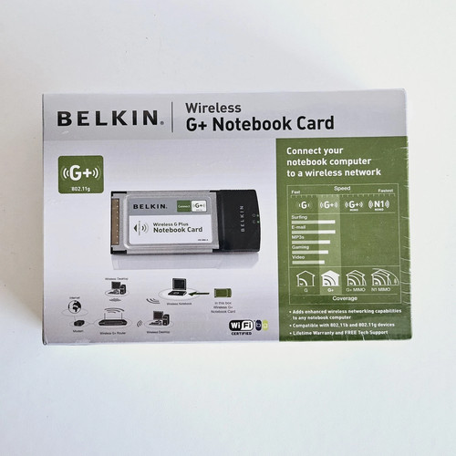 Belkin wireless notebook - belkin,
