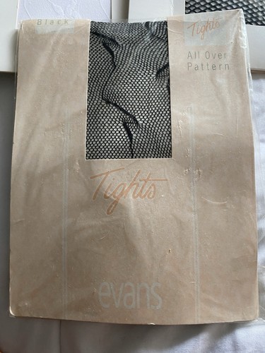 Vintage evans black patterned - evans,