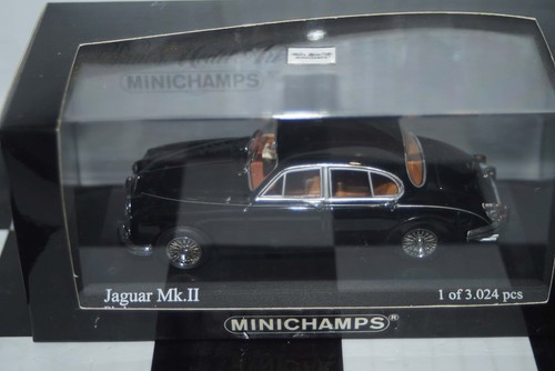 Minichamps jaguar mk2 black - minichamps,