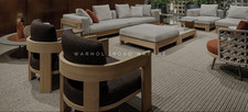 Minotti Warhol Iroko Nature