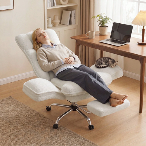Reclining office chair - reclining,