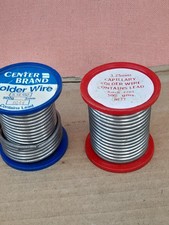 2  PART USED  ROLLS OF Solder WITH LEAD 909 grams INC PLASTIC ROLL