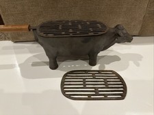 Cast Iron Cow Hibachi Grill