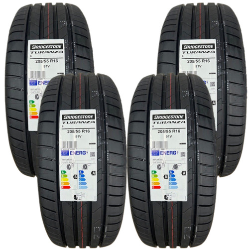 205 55r16 91v bridgestone - x4,