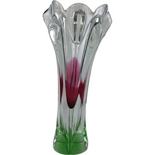 1960s Czech Bohemian Art Glass