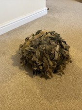 British Army Helmet With Scrim