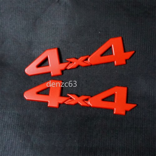 Matte red big 4x4 - 2x,