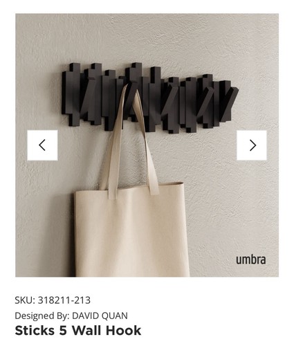 Umbra sticks wall - wall-mounted, coat
