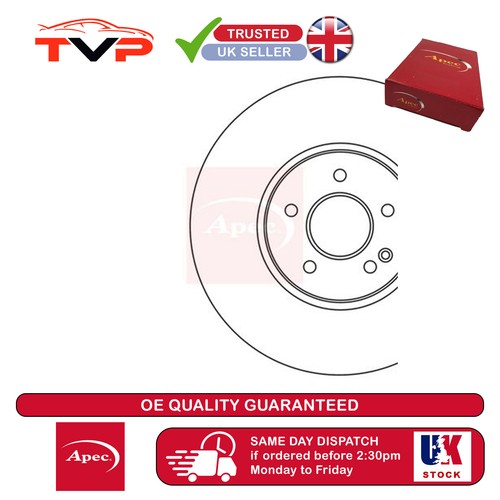 Apec brake disc for mercedes - apec,