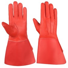 Leather long cuff bearers - long,