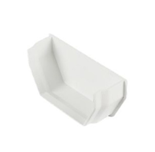 White square guttering - guttering, down
