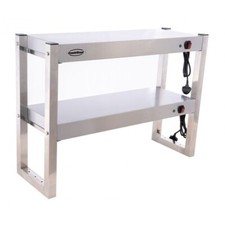 NEW Combisteel 90x30cm Two Tier Heated Tabletop Gantry, 13amp, Delivery Included