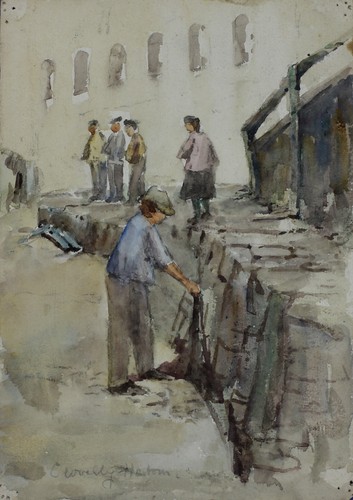 Watercolour newlyn artist - watercolour,