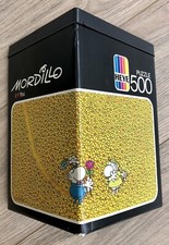 COMPLETE, RARE HEYE MORDILLO 500 PIECE JIGSAW PUZZLE, I LOVE YOU, 1985, + POSTER