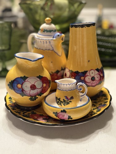Vintage french country pottery - vintage,