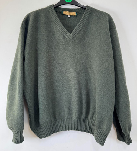 Woolyback jumper mens - mens, green