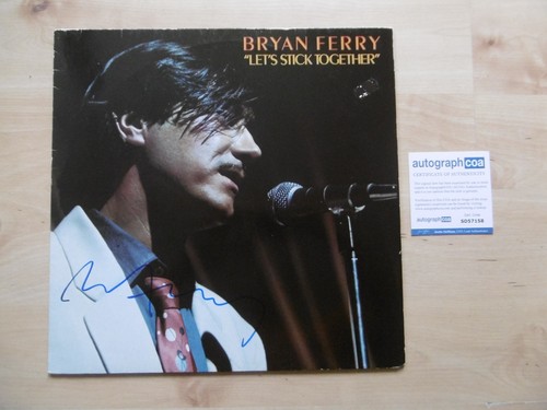 Bryan ferry original autograph - bryan,