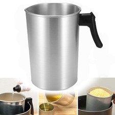 3L Home DIY Pouring Pitcher Jug Wax Cup Soap Chocolate Making Candle Melting Pot