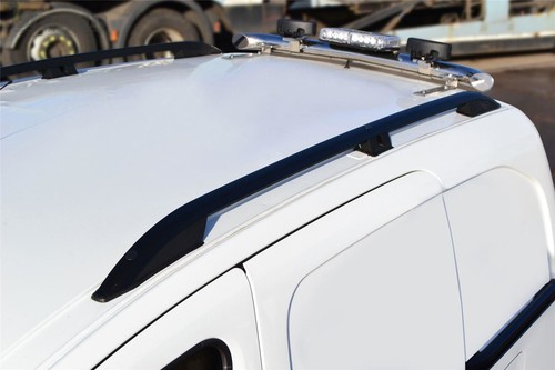 Black aluminium roof rails - aluminium, to