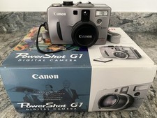Canon PowerShot G1 Digital Camera 3.3MP with Original Box & Owner’s Manual