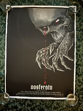Nosferatu limited movie art print by Godmachine LE 160 18x24 NEW