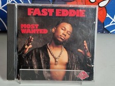 Fast Eddie Most Wanted Music CD 1989 Electronic House Album