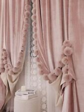 New French Luxury Velvet Curtains Room Princess High-end Villa Style Textured