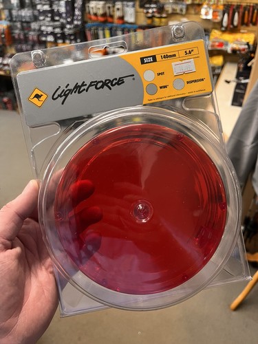 Lightforce 140mm red lamp - red,