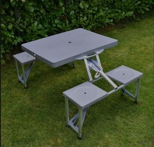 Seater folding picnic table - 4-seater,