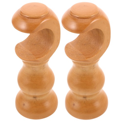 Pcs wood curtain rod holders - pcs,