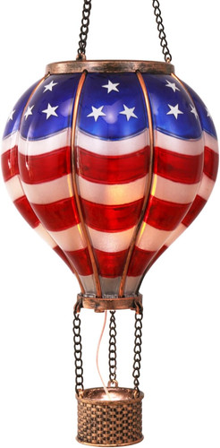 Hot air balloon solar lantern - balloon,