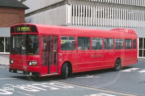 Bus photo midland - red, north