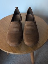 Ladies Clarks Suede Leather