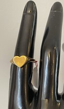 Pure 18K Gold Heart shape