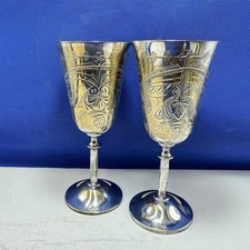 Goblets Two EPNS Silver Hand