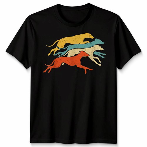 Greyhound dog vintage retro - dog,