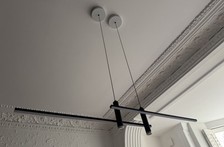 Modern Dual LED Bar Pendant Light – 120cm Wide – Kitchen Island | Dining Table