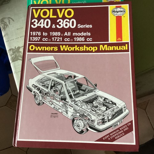 Haynes volvo 340 - volvo, 360