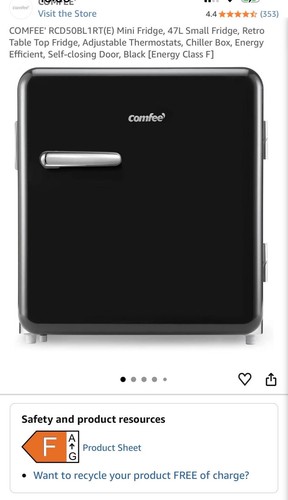 Never used before comfee mini - before,