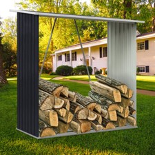 Galvanized Garden Firewood