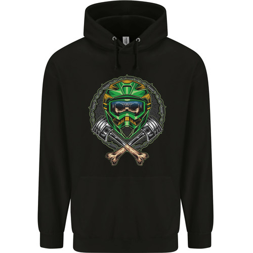 Motocross skull dirt bike - skull,