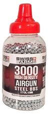 Swiss Arms Premium Steel Airgin Pellets Ammo 4.5mm .177 3000 Steel BB's