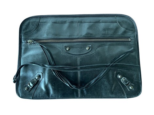 Balenciaga leather motorcross - leather,