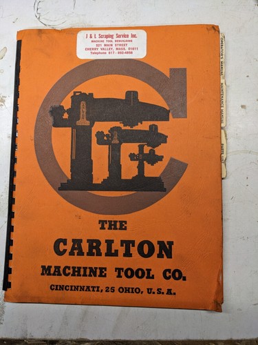 Carlton machine tool - carlton,