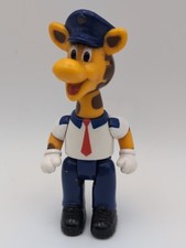 1999 Vintage Toys R Us Mascot Geoffrey Giraffe 4" Figure - Police Uniform 