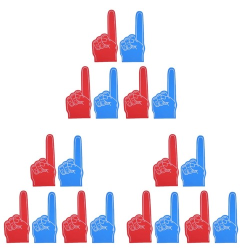 Reusable eva foam fingers - foam,